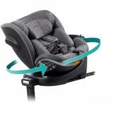 Car Chair Babyauto SCUDDA GREY DOBBY Grey 0 (de 0 a 10 kilos) 0+ (de 0 a 13 kilos) I (9 - 18 kg) II (15-25 kg) III (22 - 36 kg)-5