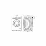 Washing machine New Pol NWT0810 1000 rpm-1