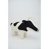 Fluffy toy Crochetts AMIGURUMIS MAXI White Black Cow 110 x 73 x 45 cm-4