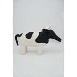 Fluffy toy Crochetts AMIGURUMIS MAXI White Black Cow 110 x 73 x 45 cm-9