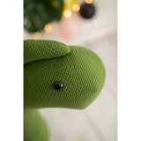 Fluffy toy Crochetts AMIGURUMIS MAXI Green Dinosaur 100 x 93 x 30 cm-10
