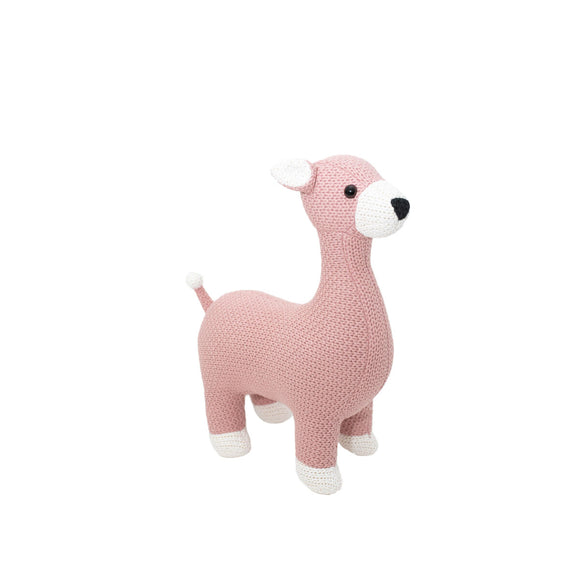 Fluffy toy Crochetts AMIGURUMIS MAXI White Deer 73 x 88 x 33 cm-0