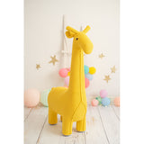 Fluffy toy Crochetts AMIGURUMIS MAXI Yellow Giraffe 90 x 128 x 33 cm-5