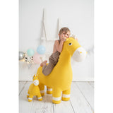 Fluffy toy Crochetts AMIGURUMIS PACK Yellow Horse 38 x 18 x 42 cm 94 x 33 x 100 cm 2 Pieces-4