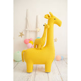 Fluffy toy Crochetts AMIGURUMIS PACK Yellow Giraffe 53 x 16 x 55 cm 90 x 33 x 128 cm 2 Pieces-7