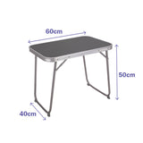 Folding Table Marbueno 60 x 40 x 50 cm Multicolour-1