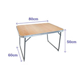 Folding Table Marbueno 80 x 60 x 50 cm Multicolour-1