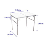 Marbueno Folding Table 90x39/70x60 cm Multicolour