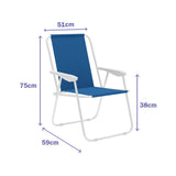 Folding Chair Marbueno 59 x 75 x 51 cm Multicolour-1