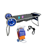 Multi-purpose Cart Marbueno Grey PVC Aluminium Red 108 x 51 x 51 cm-2