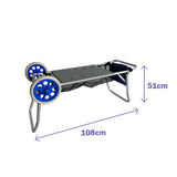 Multi-purpose Cart Marbueno Grey PVC Aluminium Red 108 x 51 x 51 cm-1