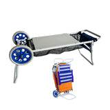 Multi-purpose Cart Marbueno White PVC Steel Red 108 x 51 x 51 cm-2