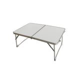 Marbueno Folding Table D1400079 White 64 x 295 42 cm Aluminium