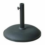 Marbueno Round Umbrella Base Cement 41.5x35 cm 15KG Black Garden, Pool, Terrace 10447-0