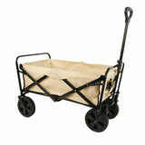 Marbueno Folding Multi-Purpose Trolley Steel 150 KG Beige Garden, Beach, Camping 86X50X59 cm-0