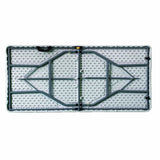 Marbueno Folding Table Resin White 152x70x74 cm Rectangular for Outdoor and Camping-1