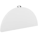Marbueno Folding Table D1400841 White 122x74x122 cm Resin Catering Beach Camping