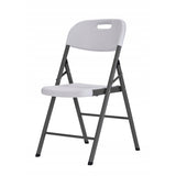 Marbueno Folding Chair Resin White 44x53x83 cm Catering, Beach & Camping 10531-0
