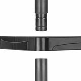 Marbueno Shelf 5 Shelves Black Plastic 61x31x171 cm Garden 10538-3