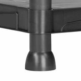 Marbueno Shelf 5 Shelves Black Plastic 90x40x180 cm Garden 10539-2