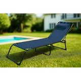 Sun-lounger Marbueno Blue 190 x 27 x 58 cm-0