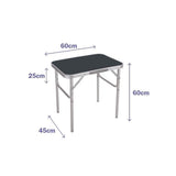 Folding Table Marbueno Grey 60 x 60 x 45 cm-0