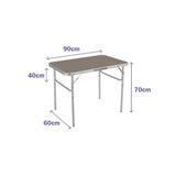 Folding Table Marbueno 90 x 70 x 60 cm-0