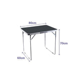 Folding Table Marbueno Grey 120 x 70 x 60 cm-0