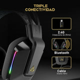 Bluetooth Headset with Microphone Forgeon Captain RGB-6