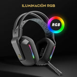 Bluetooth Headset with Microphone Forgeon Captain RGB-2