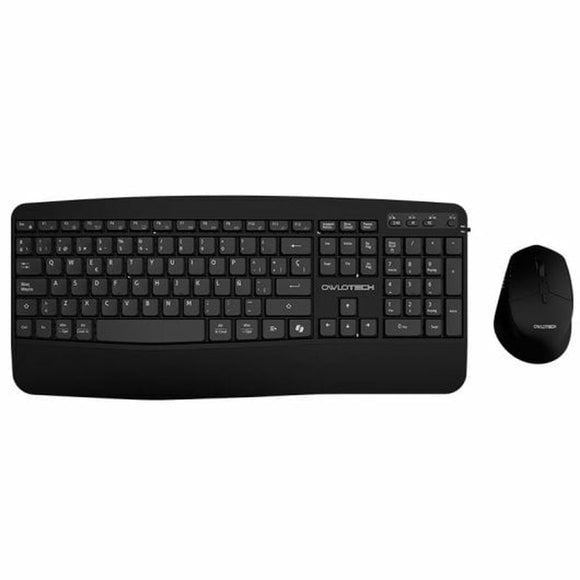 Keyboard and Mouse Owlotech EK500 Black-0