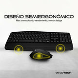 Keyboard and Mouse Owlotech EK500 Black-2