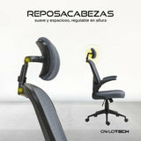 Office Chair Owlotech Grey-1