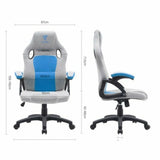 Gaming Chair Tempest Discover Blue-2