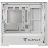 ATX Semi-tower Box Tempest Stronghold  White-6