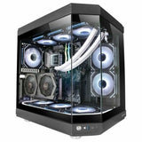 ATX Semi-tower Box Mars Gaming MC3T Black-3