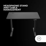 Desk Gaming Mars Gaming ERGO Black-2