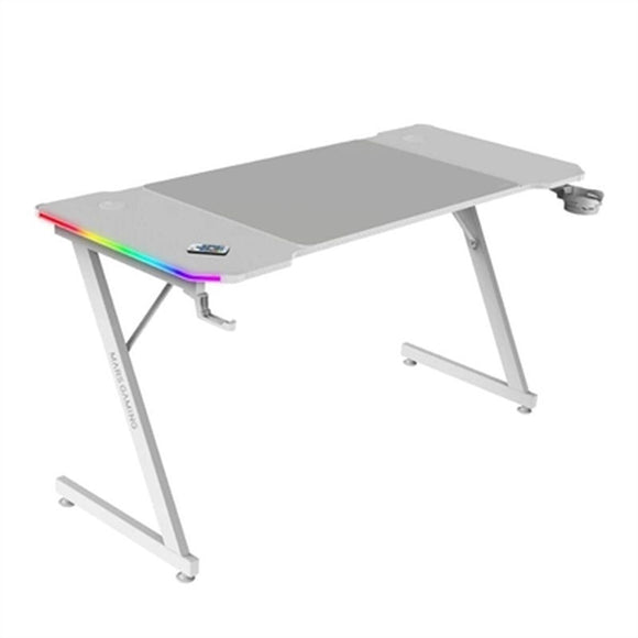 Desk Gaming Mars Gaming ERGO White 140 x 60 cm-0