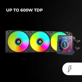 Cooling Base for a Laptop Mars Gaming MLVISIONPRO360-3