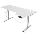 Desk Mars Gaming MGDERGOPRO160W White 160 x 60 cm-2