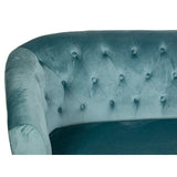 Sofa Romimex Blue 146 x 84 x 75 cm-1