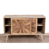 Sideboard Romimex Natural Mango wood 115 x 70 x 40 cm-1