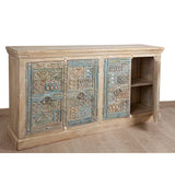 Sideboard Romimex Multicolour Light brown Mango wood 180 x 95 x 40 cm-1