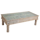 Centre Table Romimex Multicolour Light brown 140 x 45 x 70 cm-0