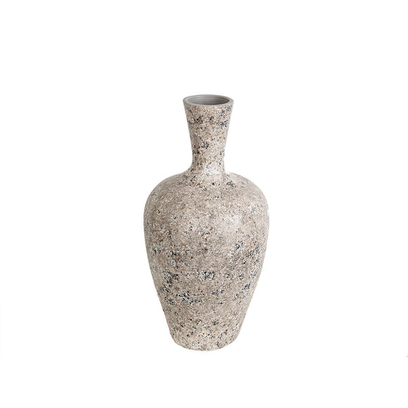 Vase Romimex Beige Ceramic 22 x 52 x 22 cm-0