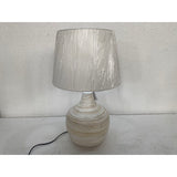 Desk lamp Romimex Beige Bamboo Fibre 36 x 60 x 36 cm-1