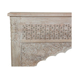 Console Romimex White Mango wood 125 x 90 x 40 cm-1