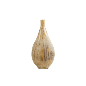 Vase Romimex Beige Aluminium 33 x 66 x 33 cm-0