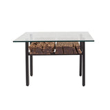 Centre Table Romimex Brown Black 70 x 45 x 130 cm-5