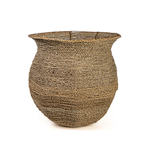 Planter Romimex Natural Natural Fibre 46 x 46 x 46 cm-0